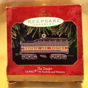 ***SOLD*** Hallmark Norfolk Western Steam Locomotive Extra coal tender car 1999